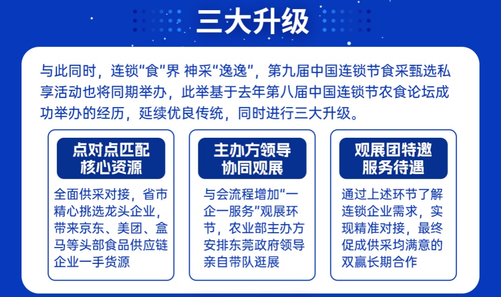 倒計時2天！2025食博會?預(yù)博會暨中國連鎖節(jié)食采甄選私享活動搶先看！
