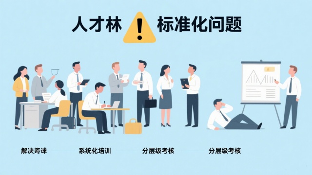 人才標(biāo)準(zhǔn)化難，員工能力參差不齊