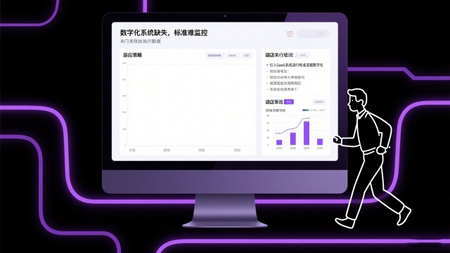 數(shù)字化系統(tǒng)缺失，標(biāo)準(zhǔn)難以落地監(jiān)控示意圖