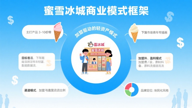 蜜雪冰城的基本商業(yè)模式框架