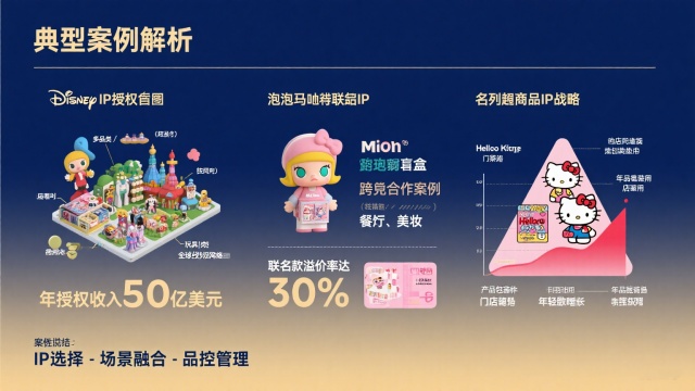 品牌授權(quán)的典型案例示意圖