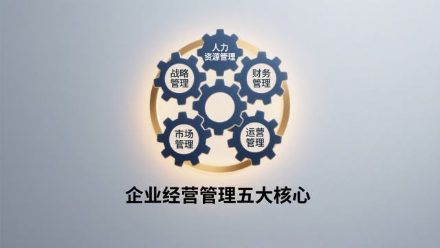 企業(yè)經(jīng)營管理五大核心