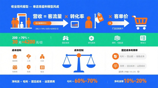連鎖單店盈利模型詳解：從一店盈利到復(fù)制千店的關(guān)鍵邏輯