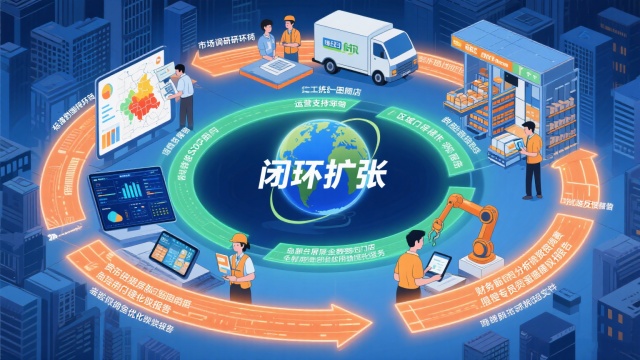 千城萬店閉環(huán)擴張模型詳解：連鎖企業(yè)快速復制的核心路徑