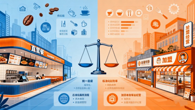 餐飲直營(yíng)加盟模式分析